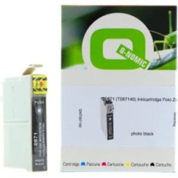 Q-Nomic T0871 Cartucho de tinta foto negro
