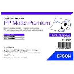 Epson 7113427 PP etiquetas mate premium 76 mm x 29 m