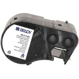Brady M5-31-7425 etiquetas de polipropileno negro sobre blanco 38,10 mm x 24,40 mm