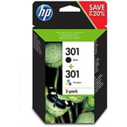HP 301 Pack (N9J72AE) Cartucho tinta negro + color