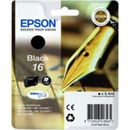 Epson 16 (T1621) Cartucho de tinta negro