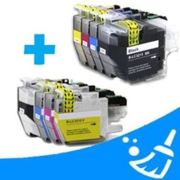 Q-Nomic Pack LC-3213 Cartuchos (4 colores) + Limpiadores