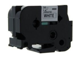 Q-Nomic TZe-261 cinta 36mm texto negro sobre blanco (8M)
