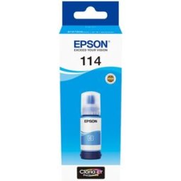 Epson 114 botella de tinta cian