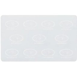 Zebra 104524-122 tarjetas compuestas blancas (500 unidades)