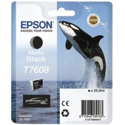Epson T7608 Cartucho de tinta negro mate