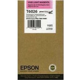 Epson T6026 Cartucho de tinta magenta claro vivid