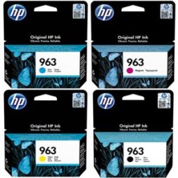 HP 963 Pack 4 cartuchos de tinta (BK/C/M/Y)