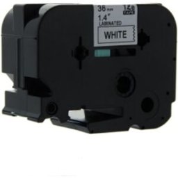 Q-Nomic TZe-263 cinta 36mm texto azul sobre blanco (8M)