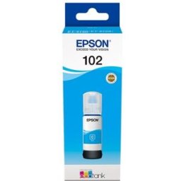Epson 102 botella de tinta cian