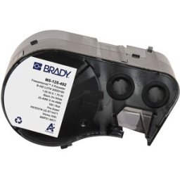 Brady M5-125-492 etiquetas de poliéster FreezerBondz negro sobre blanco 25,4 mm x 44,45 mm