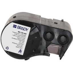Brady M5-120-492 FreezerBondz etiquetas de poliéster negro sobre blanco 25,4 mm x 12,7