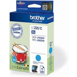 Brother LC-22UC XL Cartucho de tinta cian XL