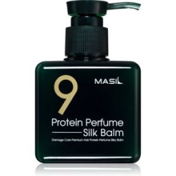 9 Protein Perfume Silk Balm Tratamiento Regenerador Sin Aclarado Para Cabello Maltratado Por El Calor 180 Ml