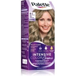 Palette Intensive Color Creme Tinte Permanente Para Cabello Tono 8-1 Ashy Light Blond 1 Ud