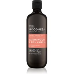Goodness Sandalwood & Rich Vanilla Gel De Ducha Para Hombre 500 Ml
