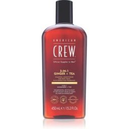 3 In 1 Ginger + Tea Champú, Acondicionador Y Gel De Ducha 3 En 1 Para Hombre 450 Ml