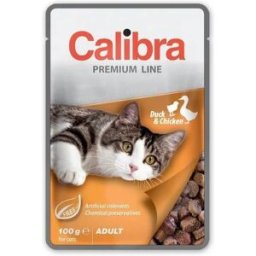 Calibra Premium Line Gato Adult Pato y Pollo Sobres 24 x 100 gr