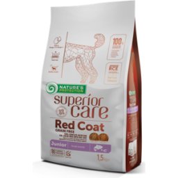 Nature's Protection Junior Red Coat No Grain Razas Pequeñas Salmón 1.5 Kg