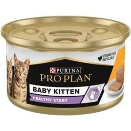 Purina Pro Plan Pro Plan Baby Kitten Mousse de Pollo para Gatitos 85 gr