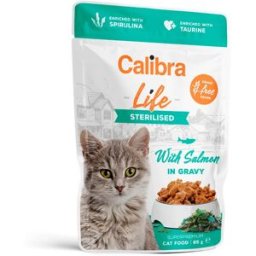 Calibra Life Gato Sterilised Salmón en Salsa Sobres 85 gr