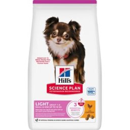 Hill's Science Plan Light Adult Small & Mini Pollo Perros 1.5 Kg