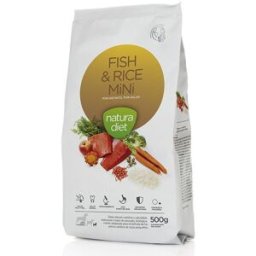 Natura Diet Fish & Rice Mini para Perros 500 gr