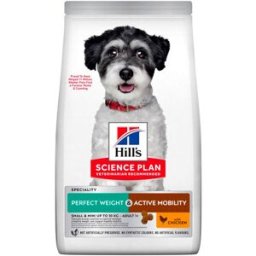 Hill's Science Plan Adult Perfect Weight & Active Mobility Small & Mini Pollo 6 Kg
