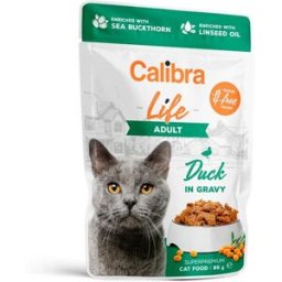 Calibra Life Gato Adult Pato en Salsa Sobres 28 x 85 gr