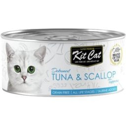 Kit Cat Gato Atún y Vieiras en Gelatina Latas 80 gr
