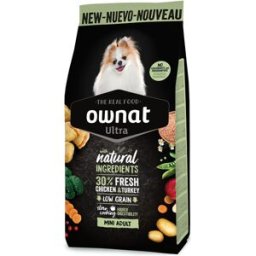 Ownat Ultra Mini Adult Low Grain Perro 400 gr