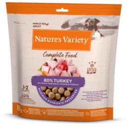 Nature`s Variety Nature´s Variety Complete Food Mini Pavo para Perros 120 gr