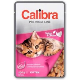 Calibra Premium Line Gato Kitten Pavo y Pollo Sobres 100 gr