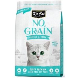 Kit Cat No Grain Pollo y Pavo Pienso para Gatos 1 Kg