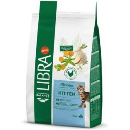 Libra Kitten Pienso con Pollo para Gatos 2 x 1.5 kg