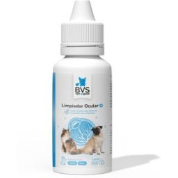 Limpiador Ocular BVS Vet Shop 3 x 25 ml Azul