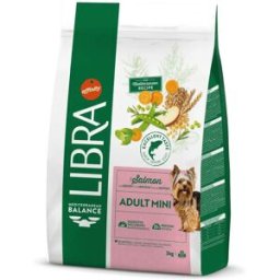 Libra Adult Mini Pienso con Salmón para Perros 3 Kg