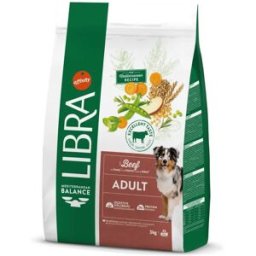 Libra Adult Pienso con Buey para Perros 14 Kg
