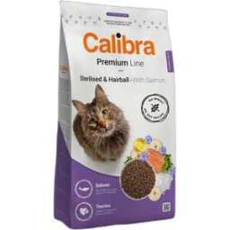 Calibra Premium Line Gato Sterilised & Hairball Salmón 2 x 10 kg