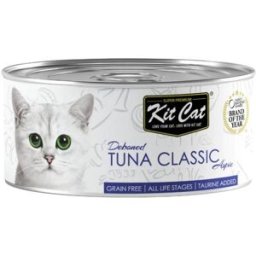Kit Cat Gato Atún Classic con Katsuobushi en Gelatina Latas 80 gr