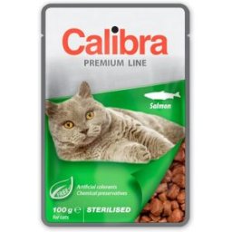 Calibra Premium Line Gato Sterilised Salmón en Salsa Sobres 100 gr