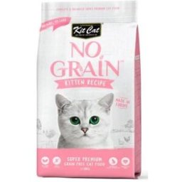 Kit Cat No Grain Kitten Repice Pienso para Gatos 1 Kg