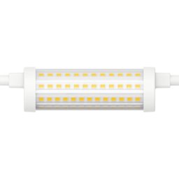 MÜLLER LICHT MLI 401049 - Lámpara LED R7s, 12 W, 1520 lm, 2700 K, atenuable, 118 mm