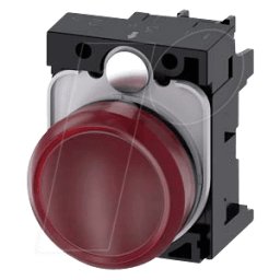 SIEMENS ACT 2AA20-1AA0 - Señalizador luminoso, 24 V CA/CC, rojo