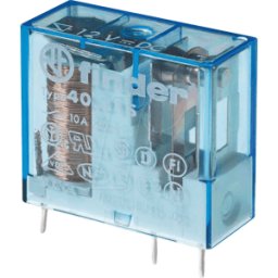 FINDER FIN 40.31.7 12V - Relé de PCB enchufable, 1 CO, 10 A, 12 V CC sensible