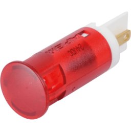 APEM APM QS121 R24 - Lámpara de señalización LED, roja, 24 V, 12