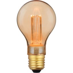 LUXULA LX-100171 - Lámpara de filamento LED, E27, 2,3 W, 65 lm, 1800 K, aten