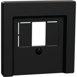 MERTEN ME MEG4250-0403 - Sistema M TAE Recyceld Placa central de plástico negro