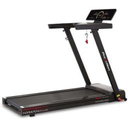 Cinta de correr Nyman Plus Ultra-plegable BH Fitness: perfecta para los usuarios que quieren practicar un ejercicio moderado en casa