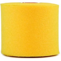 Pretape Kinefis 7.5cm x 27m: prevendaje deportivo de fina espuma ideal para cualquier práctica deportiva (color amarillo)